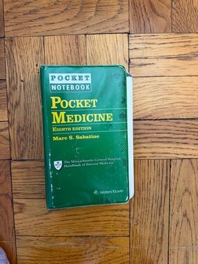 Green Pocket Medicine Notebook - Pocket Notebook
